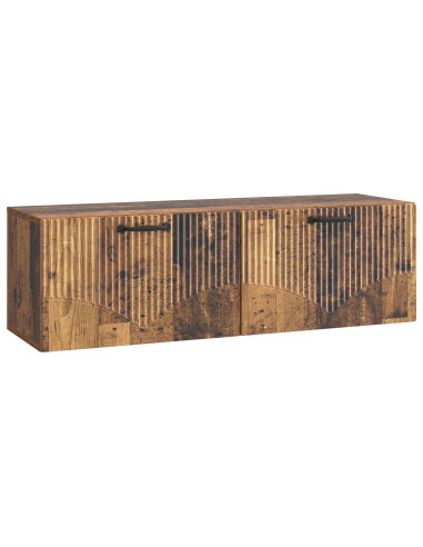 Mobile Porta TV da Muro Legno antico 98 x 31 x 30 cm