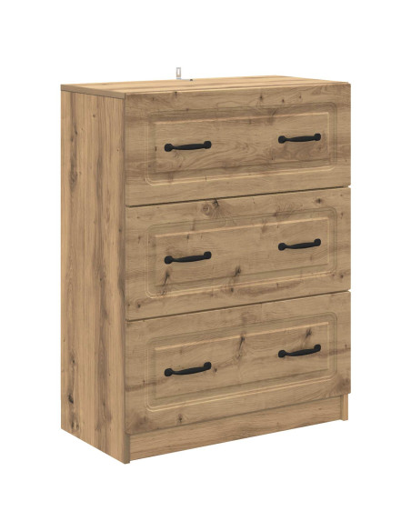 Mobile con Cassetti Rovere Artigianale 66 x 34,5 x 87 cm