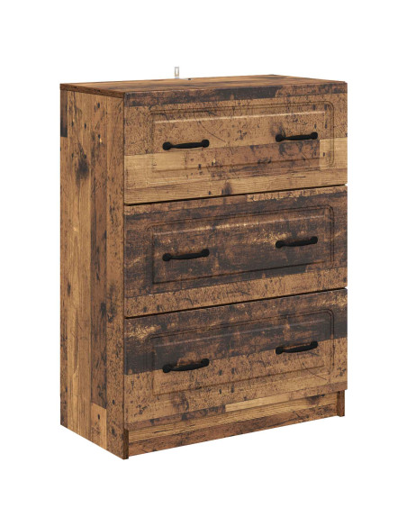 Mobile con Cassetti Legno antico 66 x 34,5 x 87 cm
