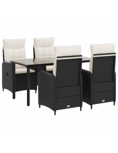 Set Tavolo da Salotto con cuscino con cuscino 5 pcs