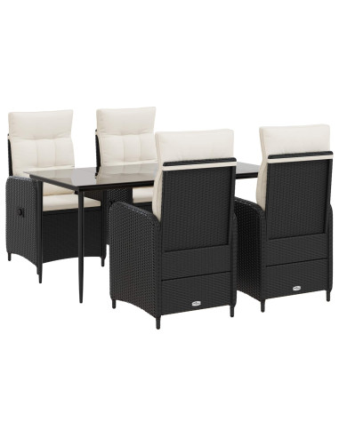 Set Tavolo da Salotto con cuscino con cuscino 5 pcs