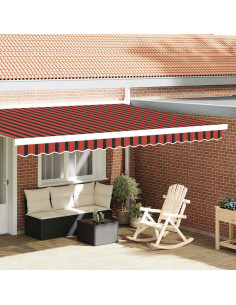 Tenda a Braccio Multicolore 430 x 20 cm Tela