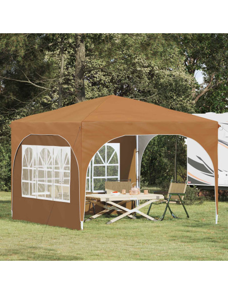 Tenda per feste a pop-up 290 x 290 x 245 cm Beige