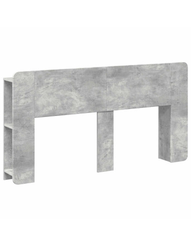 Testata del letto Grigio Cemento Legno ingegnerizzato