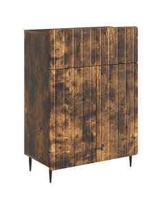 Credenza Rovere Fumo 66 x 34,5 x 92 cm Legno ingegnerizzato