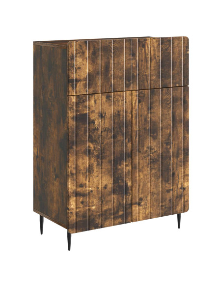 Credenza Rovere Fumo 66 x 34,5 x 92 cm Legno ingegnerizzato
