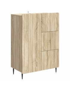 Credenza Rovere Sonoma 66 x 34,5 x 91,5 cm Legno ingegnerizzato