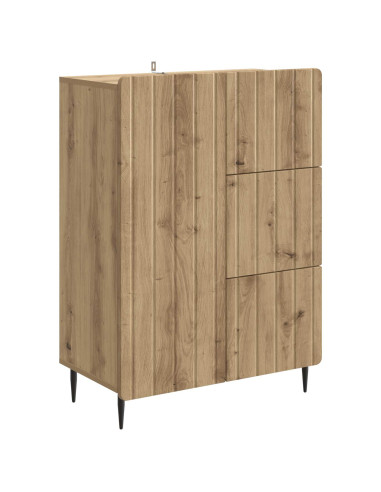 Credenza con cassetto Rovere Artigianale 66 x 34,5 x 91,5 cm