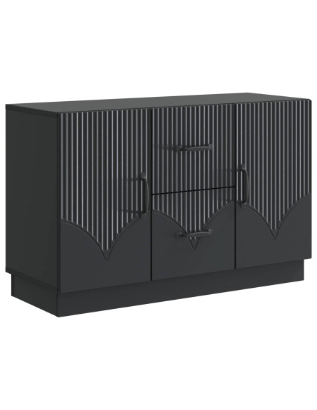 Credenza Nero 89 x 34,5 x 57 cm Legno ingegnerizzato