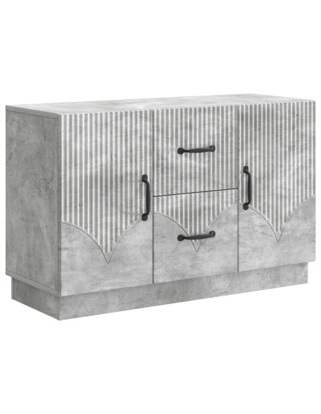 Credenza Grigio Cemento 89 x 34,5 x 57 cm Legno ingegnerizzato