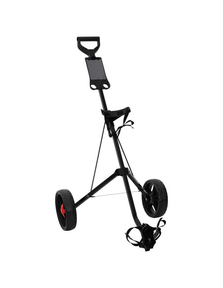Carrello da golf Nero 66 x 65 x 112 cm Ferro