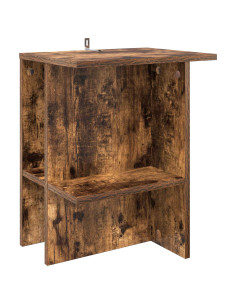 Tavolino da salotto Rovere Fumo 40 x 30 x 49 cm