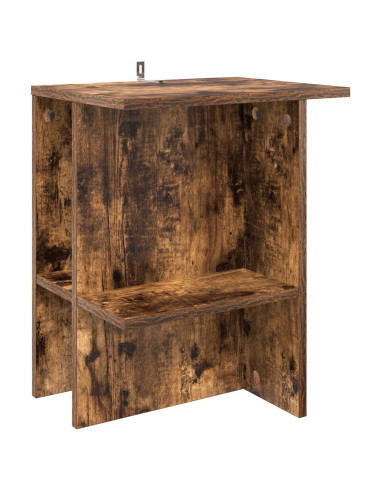 Tavolino da salotto Rovere Fumo 40 x 30 x 49 cm