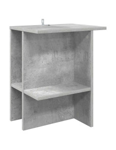 Tavolino da salotto Grigio Cemento 40 x 30 x 49 cm