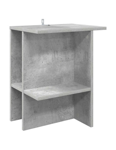 Tavolino da salotto Grigio Cemento 40 x 30 x 49 cm