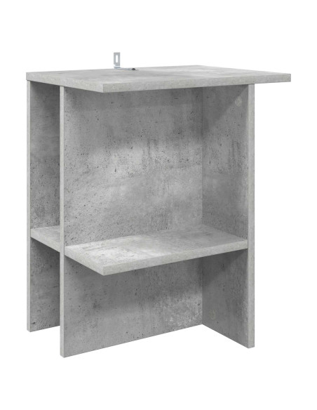 Tavolino da salotto Grigio Cemento 40 x 30 x 49 cm