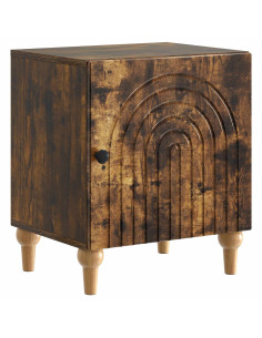 Armadio da Notte Rovere Fumo 43 x 34,5 x 50 cm