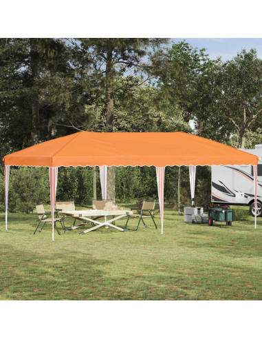 Tenda per feste a pop-up 575 x 290 x 245 cm Arancione