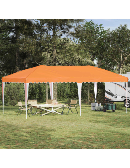 Tenda per feste a pop-up 575 x 290 x 245 cm Arancione