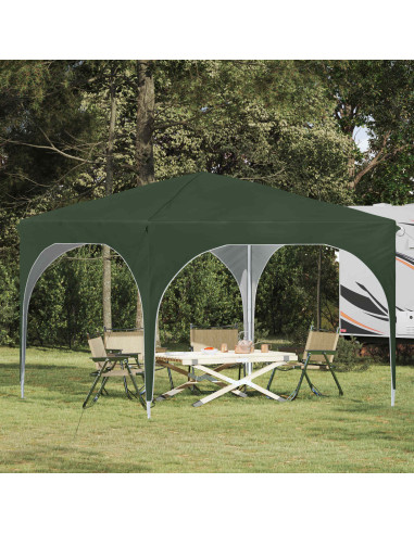 Tenda per feste a pop-up 290 x 290 x 245 cm Verde