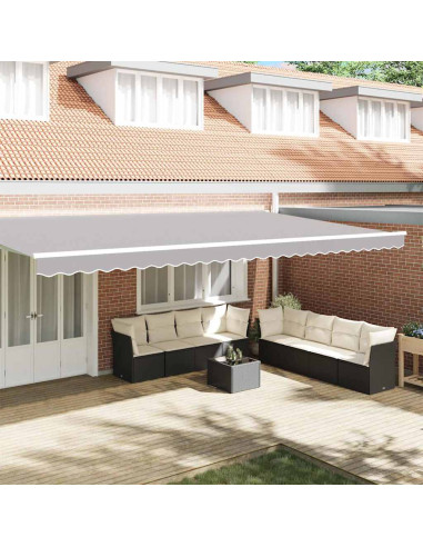 Tenda a Braccio Grigio chiaro 580 x 20 cm Tela