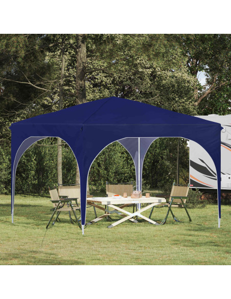 Tenda per feste a pop-up 290 x 290 x 245 cm Blu