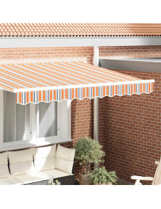 Tenda a Braccio Multicolore 230 x 20 cm Tela