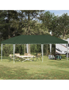 Tenda per feste a pop-up 575 x 290 x 245 cm Verde