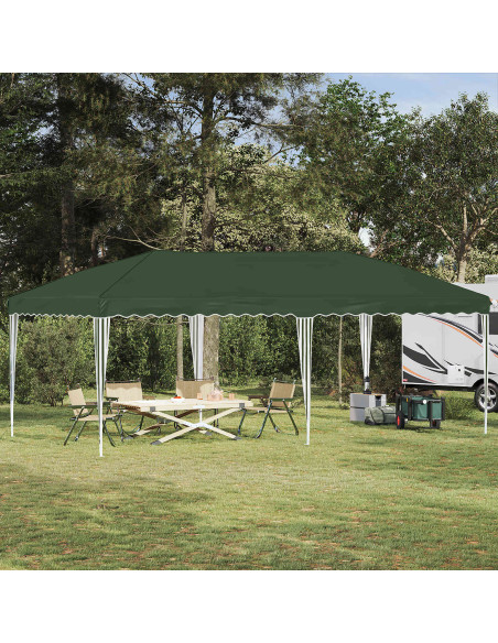 Tenda per feste a pop-up 575 x 290 x 245 cm Verde