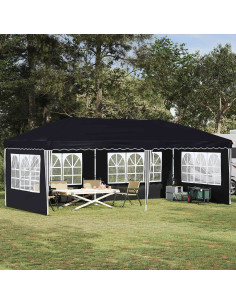 Tenda per feste a pop-up 575 x 289 x 245 cm Antracite