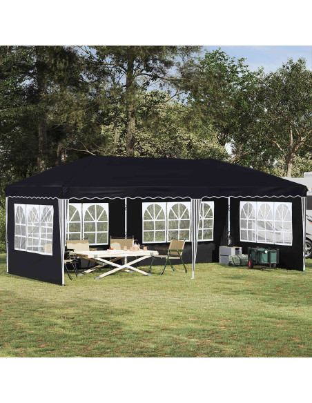 Tenda per feste a pop-up 575 x 289 x 245 cm Antracite