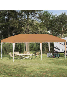 Tenda per feste a pop-up 575 x 290 x 245 cm Beige