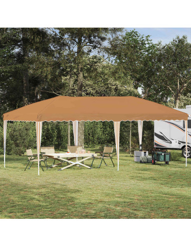 Tenda per feste a pop-up 575 x 290 x 245 cm Beige