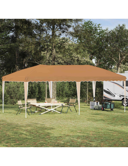 Tenda per feste a pop-up 575 x 290 x 245 cm Beige