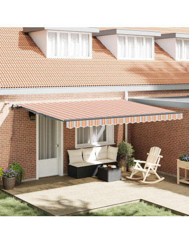 Tessuto per Tenda con Multicolore 450 × 350 cm Poliestere