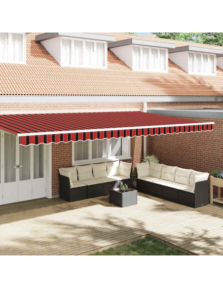 Tenda a Braccio Multicolore 580 x 20 cm Tela