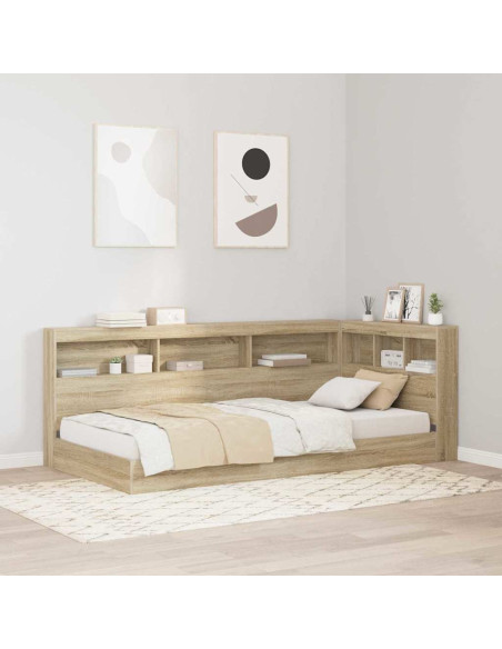 Testata contenitore Rovere Sonoma 75 cm Legno multistrato