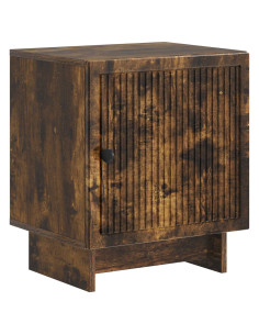 Armadio da Notte Rovere Fumo 43 x 34,5 x 50 cm