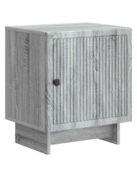 Armadio da Notte Grigio Sonoma 43 x 34,5 x 50 cm