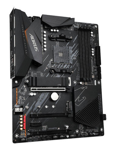 GIGABYTE B550 AORUS ELITE V2 Scheda madre - CPU AMD Ryzen 5000, VRM a 12+2 fasi, fino a 4733 MHz DDR4, 1xPCIe 4.0 + 1xPCIe 3.0 M