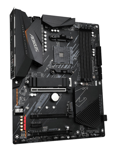 GIGABYTE B550 AORUS ELITE V2 Scheda madre - CPU AMD Ryzen 5000, VRM a 12+2 fasi, fino a 4733 MHz DDR4, 1xPCIe 4.0 + 1xPCIe 3.0 M