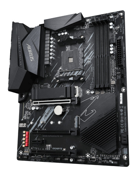 GIGABYTE B550 AORUS ELITE V2 Scheda madre - CPU AMD Ryzen 5000, VRM a 12+2 fasi, fino a 4733 MHz DDR4, 1xPCIe 4.0 + 1xPCIe 3.0 M