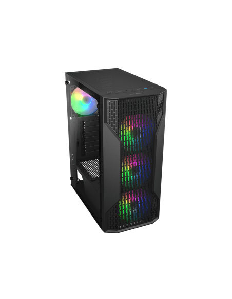 COUGAR CASE MID TOWER MX110 RGB NERO 4x120 supp 240AIO