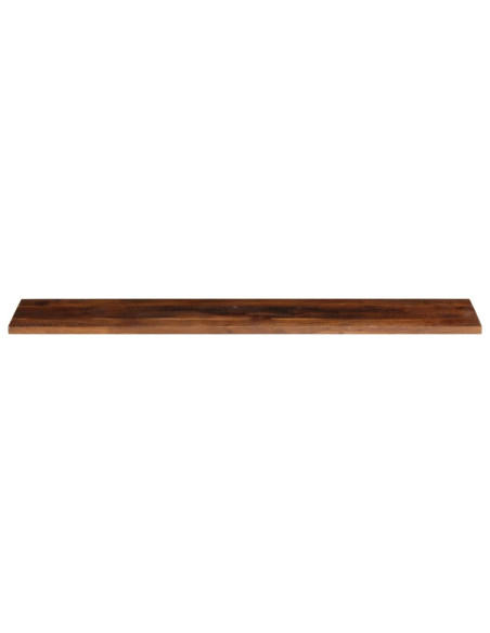 Piano Tavolo 140x30x3,8 cm Rettangolare in Massello di Recupero