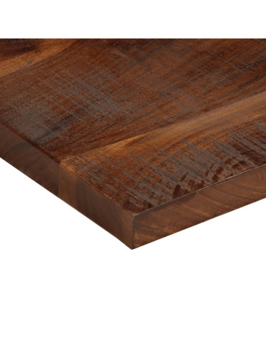 Piano Tavolo 140x30x3,8 cm Rettangolare in Massello di Recupero