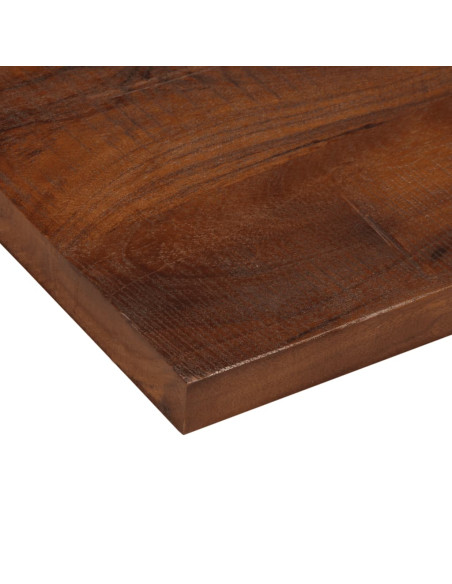 Piano Tavolo 70x40x3,8 cm Rettangolare in Massello di Recupero