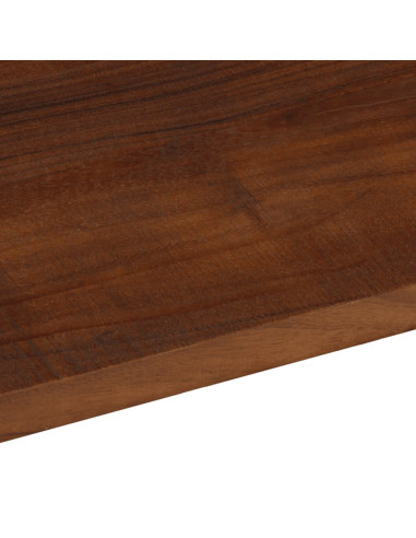 Piano Tavolo 70x40x3,8 cm Rettangolare in Massello di Recupero