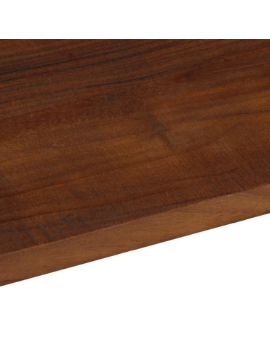 Piano Tavolo 90x40x3,8 cm Rettangolare in Massello di Recupero