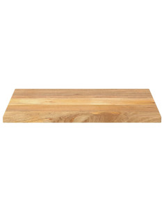 Piano per Tavolo 90x50x2,5 cm Rettangolare Legno Massello Mango 2