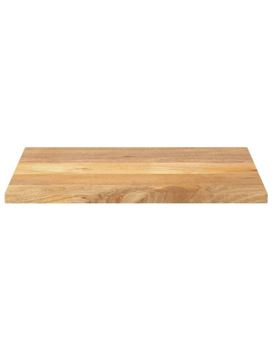 Piano per Tavolo 90x50x2,5 cm Rettangolare Legno Massello Mango